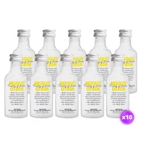 10x Miniatura Vodka Absolut Citron - 50ml