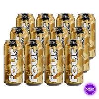 12x Bebida Four Loko Gold 12˚ - Lata 473cc