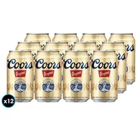 12x Cerveza Coors en Lata 350cc