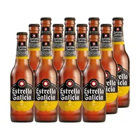 12x Cerveza Estrella Galicia Sin Gluten Botellín 5.5° 330cc