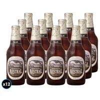 12x Cervezas Austral Yagan en Botellas 330cc