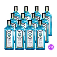 12x Gin Bombay Sapphire - London Dry 750ml