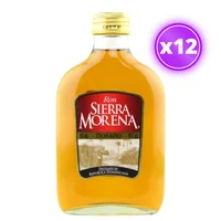 12x Petaca Ron Sierra Morena Dorado 190ml