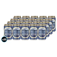 20x Cerveza Austral Calafate en Lata 350cc