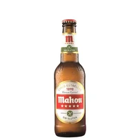 24 Cervezas Mahou 5 Estrellas Sin Gluten 330cc