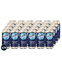24x Cerveza Blue Moon Belgian White Lata 473cc