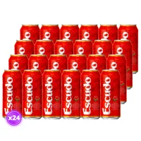 24x Cerveza Escudo - Lager Lata 473cc