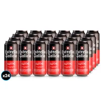 24x Cerveza Estrella Galicia Premium Lager Lata 500cc