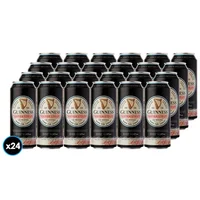 24x Cerveza Guinness Extra Stout Lata 473cc