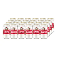 24x Cerveza Stella Artois Lata 354cc