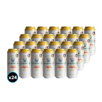 24x Cervezas Clausthaler Sin Alcohol Limón en Lata 500cc
