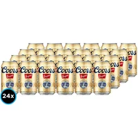 24x Cervezas Coors en Lata 350cc