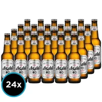 24x Cervezas Japonesa Asahi Super Dry Botella 330cc