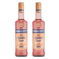 2x Licor Aperitivo Ramazzotti Rosato 700cc
