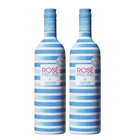 2x Vino Francés Rosé Piscine 750cc
