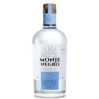 3 Piscos Monje Negro Transparente 700cc