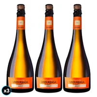 3x Espumante Undurraga Brut 750cc