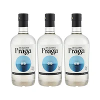 3x Gin Praga Sin Alcohol 0.0° 700cc