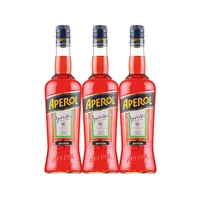 3x Licor Aperitivo Aperol Spritz 750cc