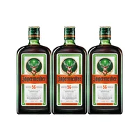 3x Licor Jagermeister 35º 700cc
