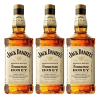 3x Whiskey Jack Daniels Honey de Tennessee 750cc
