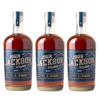 3x Whisky John Jackson - 750ml