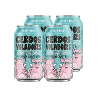 4x Cerveza Cerdos Voladores Pale Ale 6.0° 330cc