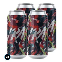 4x Cerveza Granizo IRA! (Indian Red Ale) 473cc
