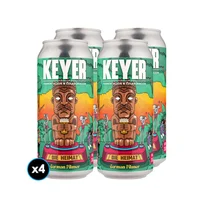 4x Cerveza Keyer Die Heimat German Pilsener Lata 473cc