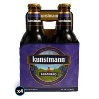 4x Cerveza Kunstmann Arándano Botella 330cc