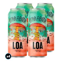 4x Cerveza Loa Otra Ronda Amber Ale 470cc