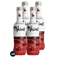4x Vodka Spirit Cherry 275cc 5.5°alc.