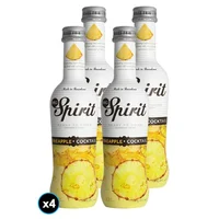 4x Vodka Spirit Pineapple 275cc 5.5°alc.