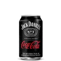 6 Coctel Jack and Coke Lata 350cc