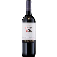 6 Vino Casillero Del Diablo Rsva Merlot 750cc