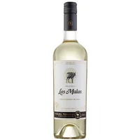6 Vino Las Mulas Rsva Orgánico Sauvignon Blanc 750cc