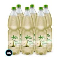 6x Agua Mas Pera Sin Gas 1.6 L