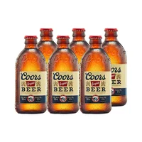 6x Cerveza Coors Botellin 5° 355cc