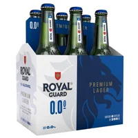 6x Cerveza Royal Guard 0,0 (sin alcohol) - Botella 355cc