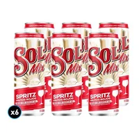 6x Cerveza Sol Mix Frutos Rojos 350cc 4,2°alc.