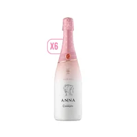 6x Espumante Codorniu Anna Rose 750cc