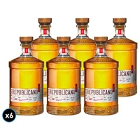 6x Pisco Republicano Añejado en Roble 750cc 40º alc.