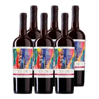 6x Vino 7 Colores Reserva Cabernet Sauvignon - País 750cc