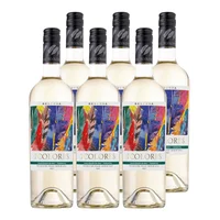 6x Vino 7 Colores Reserva Sauvignon Blanc - Torontel 750cc