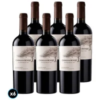 6x Vino Casas del Bosque Handcrafted Carmenere 750cc