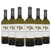 6x Vino Casas Patronales Reserva Chardonnay - 750ml