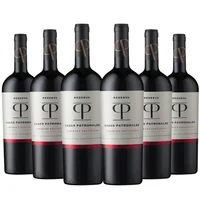 6x Vino Casas Patronales Reserva Variedad Cepas - 750ml