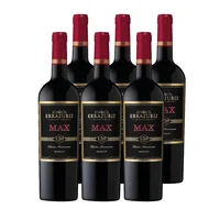 6x Vino Errazuriz Max Merlot 750cc