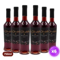 6x Vino Le Chocolatier - Real Chocolate Wine - 750ml