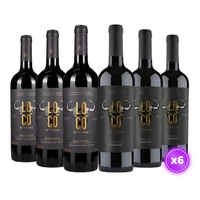 6x Vino Miguel Torres Loco de Piedra - Mix Cepas Tinto - 750ml